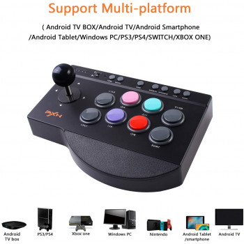 Universal Arcade Stick Universal Joystick for PC, Android, PS3, PS4 XBOX One, & Switch - Arcade Sticks - Universal Joystick for PC, Android, PS3, PS4 XBOX One, & Switch