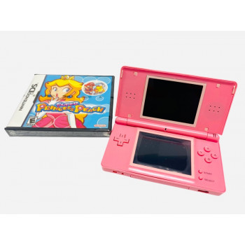 Barbie Pink Nintendo DS Lite Console Bundle w/ Princess Peach - Nintendo Handheld Systems - Barbie Pink Nintendo DS Lite Console Bundle w/ Princess Peach