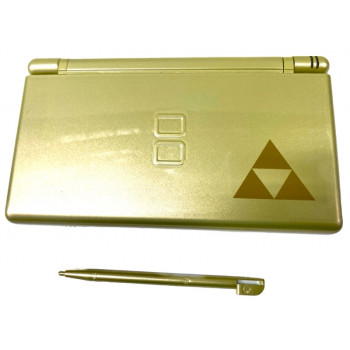 DS Lite Gold Zelda DS Console Limited Edition Gold* - DS Lite Gold Zelda DS Console Limited Edition Gold* for Retro Handheld Consoles Console