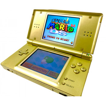 DS Lite Gold Zelda DS Console Limited Edition Gold* - DS Lite Gold Zelda DS Console Limited Edition Gold* for Retro Handheld Consoles Console