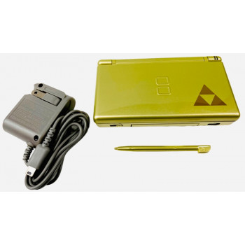 DS Lite Gold Zelda DS Console Limited Edition Gold* - DS Lite Gold Zelda DS Console Limited Edition Gold* for Retro Handheld Consoles Console