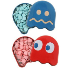 Pac-Man Ghost Sours - Ghost Shaped Tin