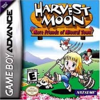 Harvest Moon More Friends of Mineral Town GameBoy Advance* - Gameboy Advance Games Game Harvest Moon More Friends of Mineral Town GameBoy Advance*