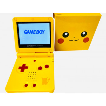 Pikachu SP with Box Gameboy Advance SP Pikachu Boxed* - Pikachu SP with Box Gameboy Advance SP Pikachu Boxed* for Nintendo Handheld Systems Console