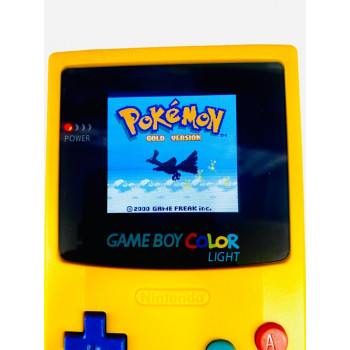 Gameboy Color Pokemon Limited Edition w/ Upgraded Backlit Screen Bundle - Gameboy Color Pokemon Limited Edition w/ Upgraded Backlit Screen Bundle