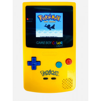 Gameboy Color Pokemon Limited Edition w/ Upgraded Backlit Screen Bundle - Gameboy Color Pokemon Limited Edition w/ Upgraded Backlit Screen Bundle