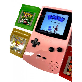 New XL 2.6 Inch Gameboy Color Backlight Screen Candy Pink - New XL 2.6 Inch Gameboy Color Backlight Screen Candy Pink