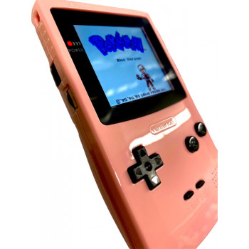 New XL 2.6 Inch Gameboy Color Backlight Screen Candy Pink - New XL 2.6 Inch Gameboy Color Backlight Screen Candy Pink