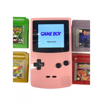 New XL 2.6 Inch Gameboy Color Backlight Screen Candy Pink - New XL 2.6 Inch Gameboy Color Backlight Screen Candy Pink