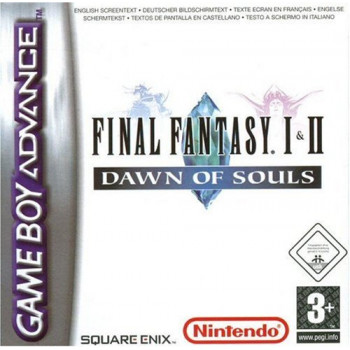 Final Fantasy I & II Dawn Of Souls Gameboy Advance Game Only - Final Fantasy I & II Dawn Of Souls Gameboy Advance - Game Only