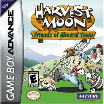 Harvest Moon Friends Mineral Town GameBoy Advance Game Only* - Gameboy Advance Games - Game Only*