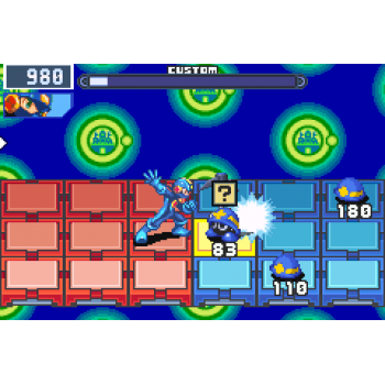 Mega Man Battle Network 4 Blue Moon GameBoy Advance - Mega Man Battle Network 4 Blue Moon GameBoy Advance