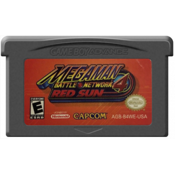 MegaMan Battle Network 4: Red Sun Gameboy Advance Game Only* - MegaMan Battle Network 4: Red Sun Gameboy Advance - Game Only*