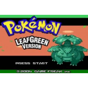 Pokemon Leaf Green Gameboy Advance Leaf Green Pokemon Game Only - Gameboy Advance Games - Gameboy Advance Leaf Green Pokemon - Game Only