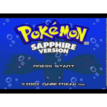 Pokemon Sapphire Gameboy Advance Game Only* - Pokemon Sapphire Gameboy Advance - Game Only*