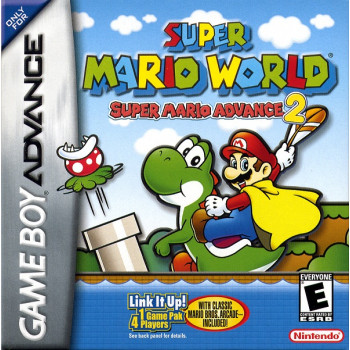 Super Mario World: Super Mario Advance 2 Gameboy Advance Game Only - Gameboy Advance Games Game Gameboy Advance - Game Only