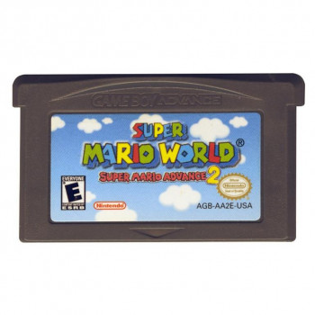 Super Mario World: Super Mario Advance 2 Gameboy Advance Game Only - Gameboy Advance Games Game Gameboy Advance - Game Only