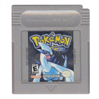 Pokemon Silver GameBoy Color Pokemon Silver Version Game Only - Pokemon Silver GameBoy Color Pokemon Silver Version - Game Only