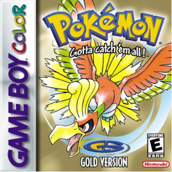 Pokemon Gold GameBoy Color Pokemon Gold Version Game Only - Original Gameboy Games Game Pokemon Gold Version - Game Only