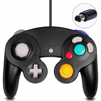 Gamecube Controller Black Nintendo Gamecube Compatible Controller - GameCube - Nintendo Gamecube Compatible Controller