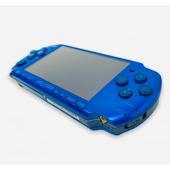 Blue PSP 3000 w/Box Bundle Complete Modded Custom Firmware CFW - Modded Custom Firmware (CFW) Blue PSP 3000 w/Box Bundle Complete for Retro Handheld Consoles