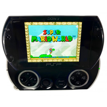 Modded PSP Go Bundle Complete* Black PSP Go Jailbroken - PlayStation Portable Game Black PSP Go Jailbroken