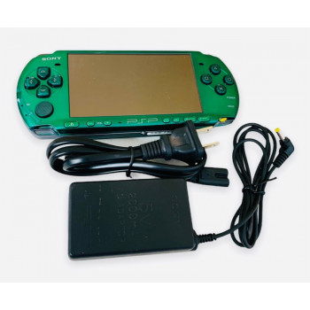 PSP 3000 Modded Spirited Green Complete New Green PSP - PlayStation Portable - New Green PSP