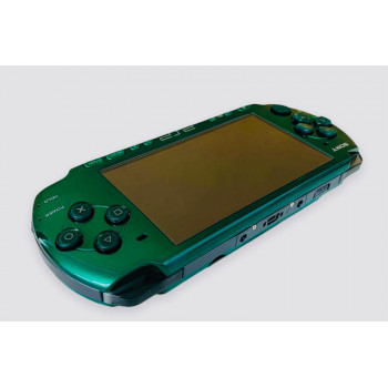 PSP 3000 Modded Spirited Green Complete New Green PSP - PlayStation Portable - New Green PSP