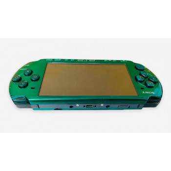 PSP 3000 Modded Spirited Green Complete New Green PSP - PlayStation Portable - New Green PSP