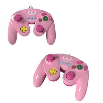 Princess Peach Nintendo Wii&Wii U Fight Controller Pad PDP - Wii U Game Princess Peach Nintendo Wii&Wii U Fight Controller Pad (PDP)