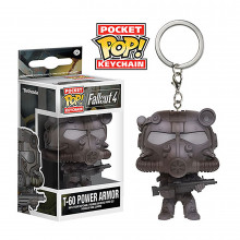 Fallout Vinyl Figure Keychain T60 Power Armor Fallout Keychai