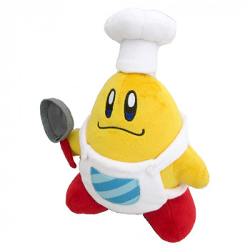 Rare Kirby Super Star Plush Collectible Chef Kawasaki 8''