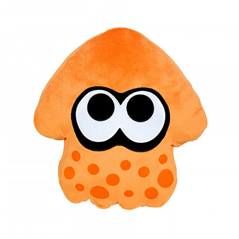 Toy - Splatoon - Plush - Orange Squid Pillow (Nintendo)