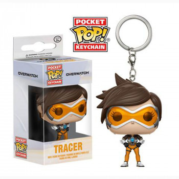 Toy - Pocket POP Keychain - Vinyl Figure - Overwatch - Tracer