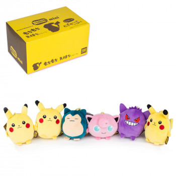 Toy - Plush - Pokemon - 5" Mocchi Mocchi Plush Assortment PDQ 6pc