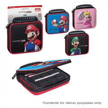 2ds Case Game Traveler Mario Assorted 663293106189 - 2ds Case Game Traveler Mario Assorted 663293106189 for General Gaming Console