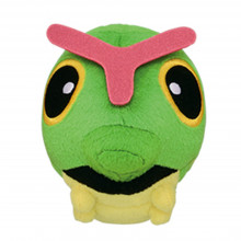 Toy - Plush - Pokemon - 5" Pokemon The Movie - Caterpie