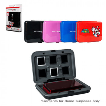 3ds/3ds Xl/dsi/dslite Case Hard Case Assorted -solid Blue Black Pink With Red Mario Ds Universal power A 4pcs 617885958496 - 3ds/3ds Xl/dsi/dslite Case Hard Case Assorted -solid Blue Black Pink With Red Mario Ds Universal (power A) 4pcs 617885958496