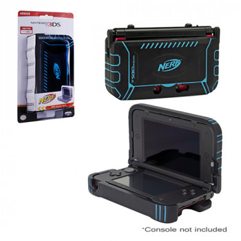 3ds Xl Case Nerf Armor Blue pdp - 3ds Xl Case Nerf Armor Blue (pdp) for General Gaming Console