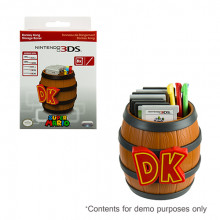 3DS Donkey Kong Barrel Game Card Storage Case - 3DS Donkey Kong Barrel Game Card Storage Case for General Gaming Console