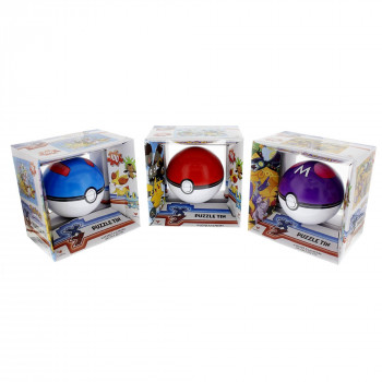 Toy - Puzzle - Pokemon - Poke Ball Puzzle Tin - Assorted