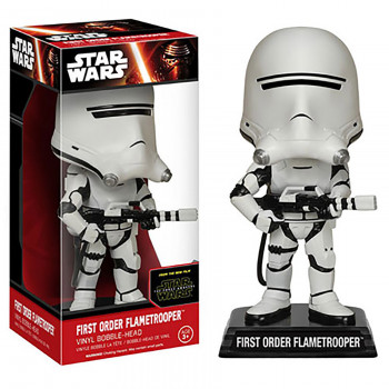 Toy - Star Wars: The Force Awakens - Wacky Wobbler - First Order Flametrooper