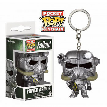 Toy - Pocket POP Keychain- Vinyl Figure - Fallout - Power Armor