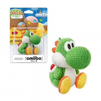 Nintendo Amiibo Green Yoshi Wooly World