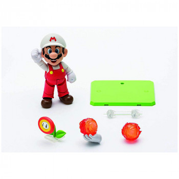 Super Mario Action Figure Fire Mario