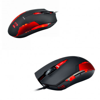 PC - Cobra EMS151 Wired Red Gaming Mouse