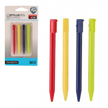 3DS Rainbow Stylus 4 pack