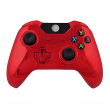 Xbox One Chrome Red Replacement Full Housing Shell