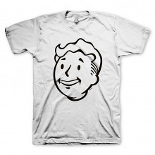 Novelty - Gaya - T-Shirt - Fallout - Size Large - Vault Boy Face