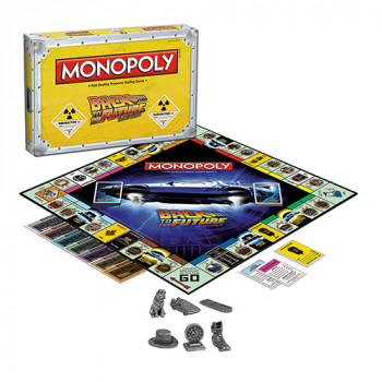 Back To The Future Monopoly Board Game - General Gaming Game Back To The Future Monopoly Board Game